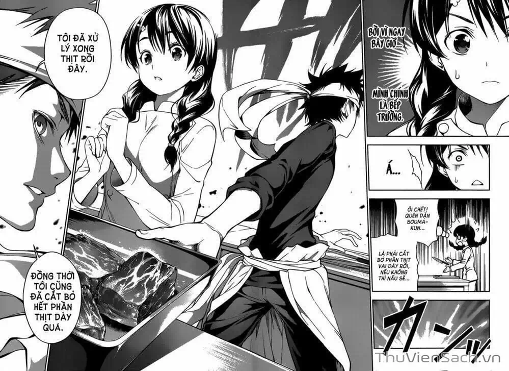 Truyện Tranh Vua Bếp Soma - Cuộc Chiến Ẩm Thực trang 7