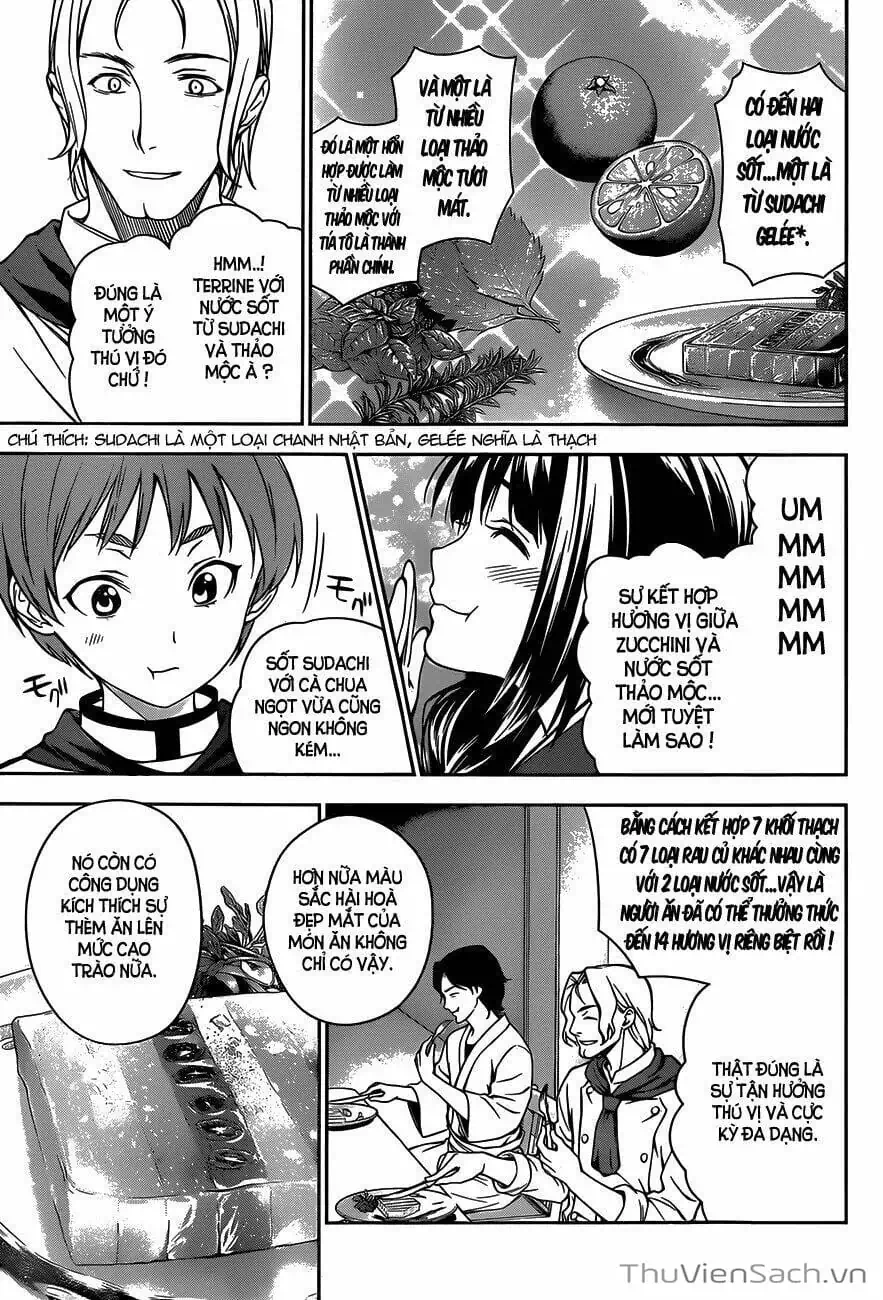 Truyện Tranh Vua Bếp Soma - Cuộc Chiến Ẩm Thực trang 7