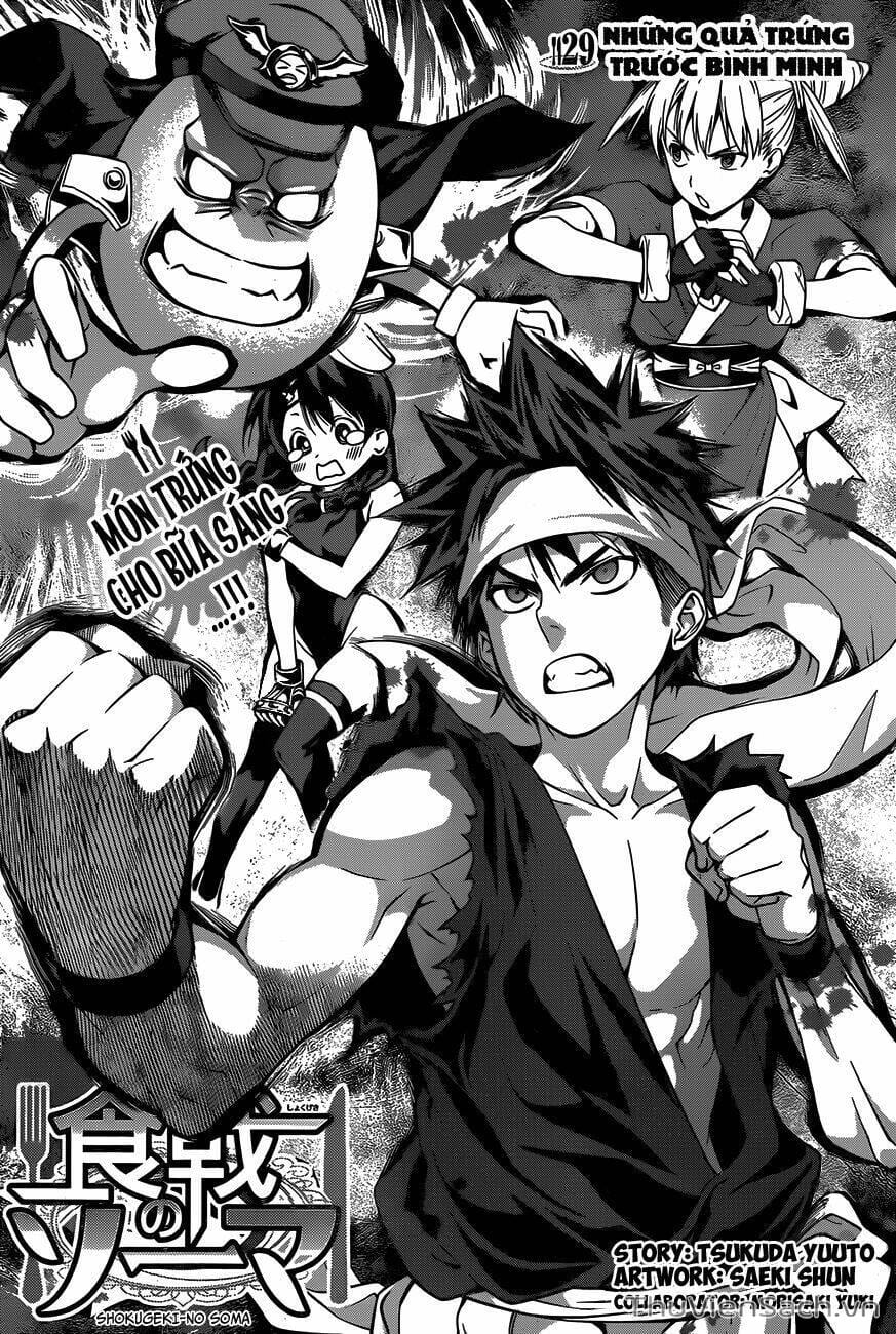 Truyện Tranh Vua Bếp Soma - Cuộc Chiến Ẩm Thực trang 7