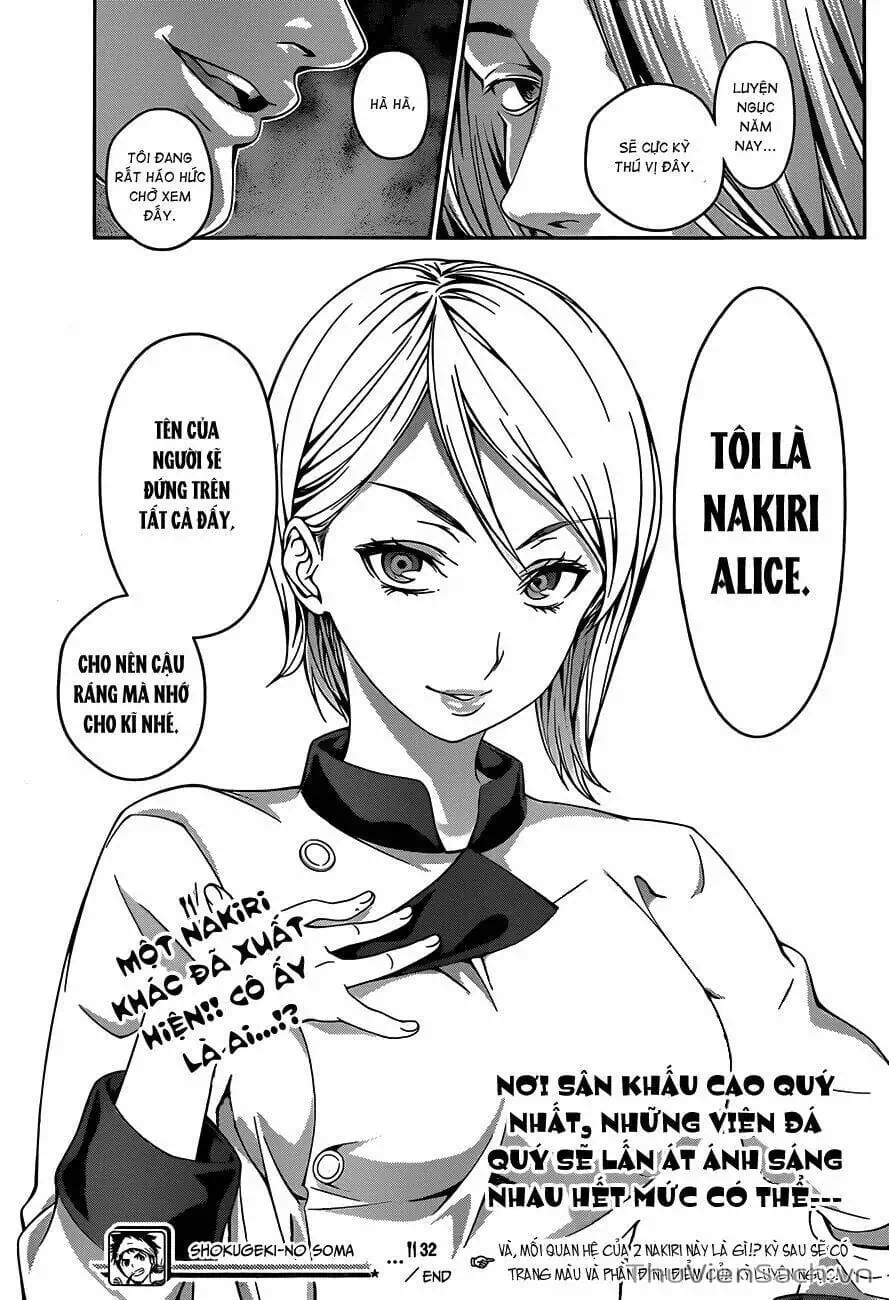 Truyện Tranh Vua Bếp Soma - Cuộc Chiến Ẩm Thực trang 7