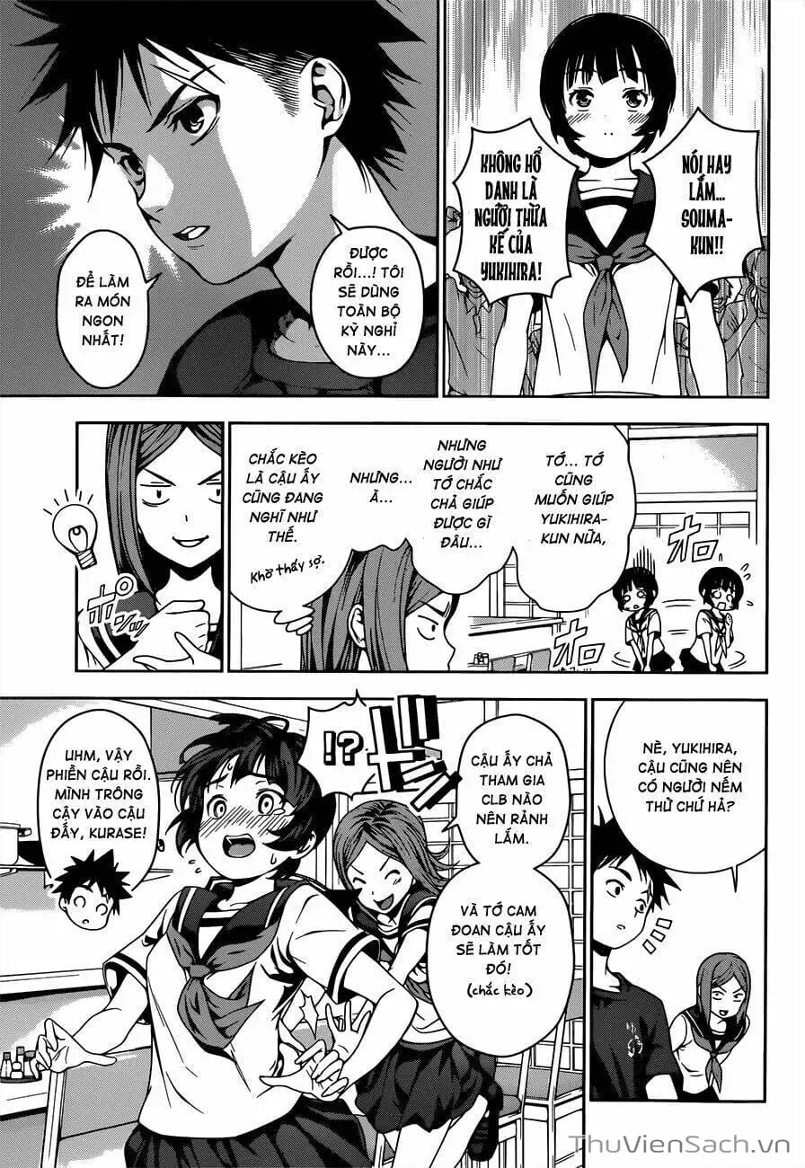 Truyện Tranh Vua Bếp Soma - Cuộc Chiến Ẩm Thực trang 7