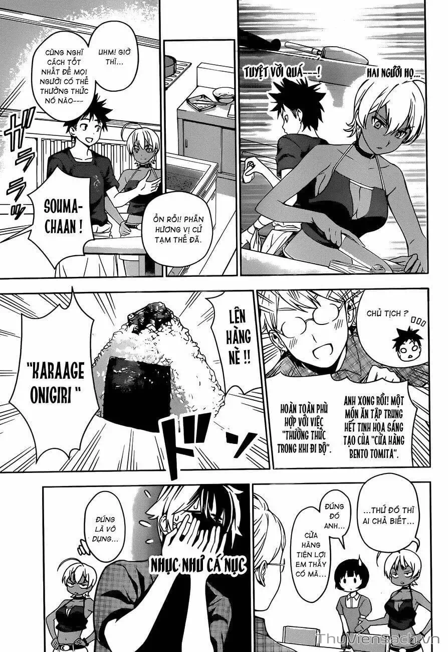 Truyện Tranh Vua Bếp Soma - Cuộc Chiến Ẩm Thực trang 7