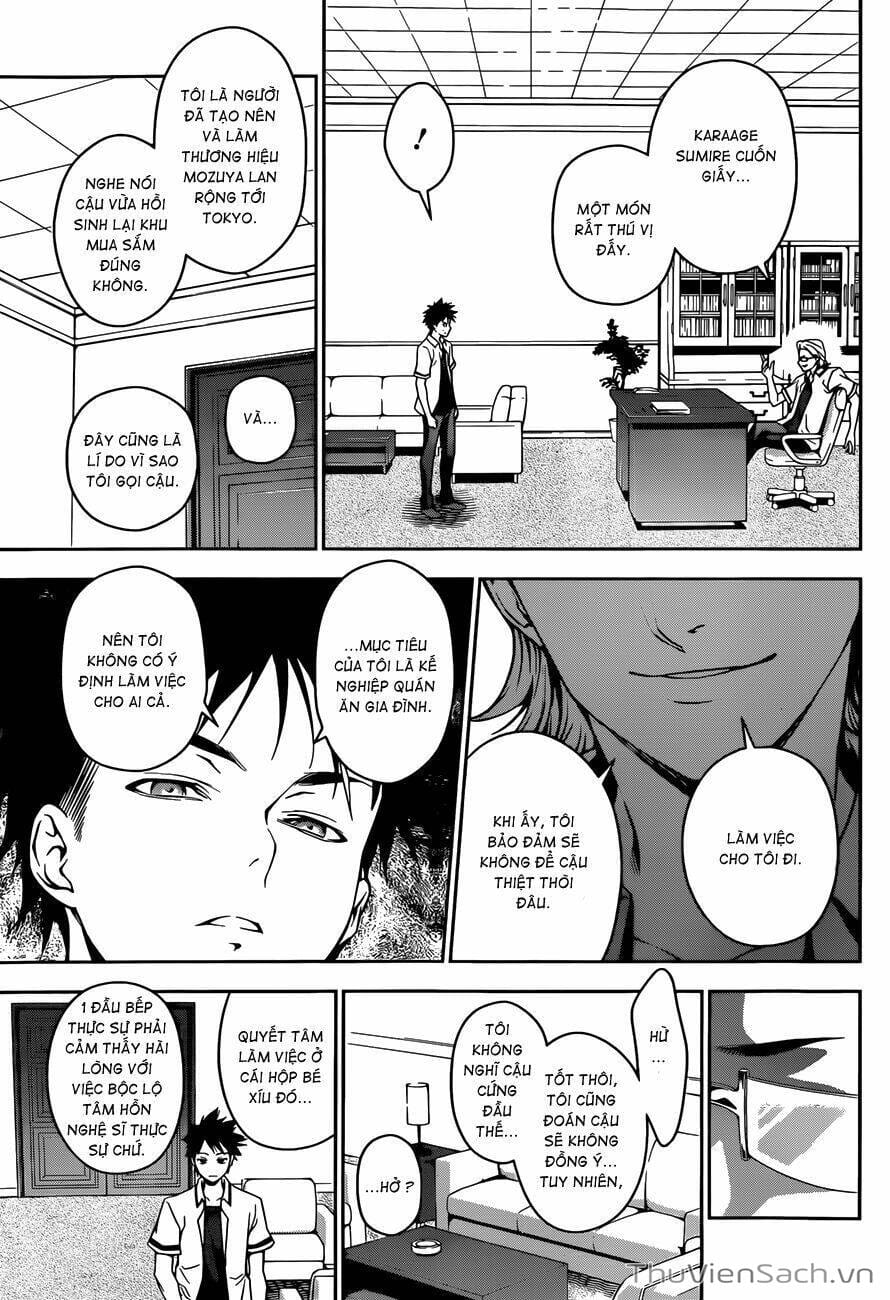 Truyện Tranh Vua Bếp Soma - Cuộc Chiến Ẩm Thực trang 7