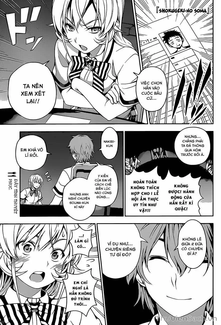 Truyện Tranh Vua Bếp Soma - Cuộc Chiến Ẩm Thực trang 7