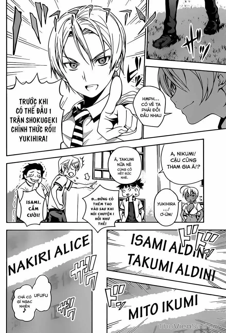 Truyện Tranh Vua Bếp Soma - Cuộc Chiến Ẩm Thực trang 7