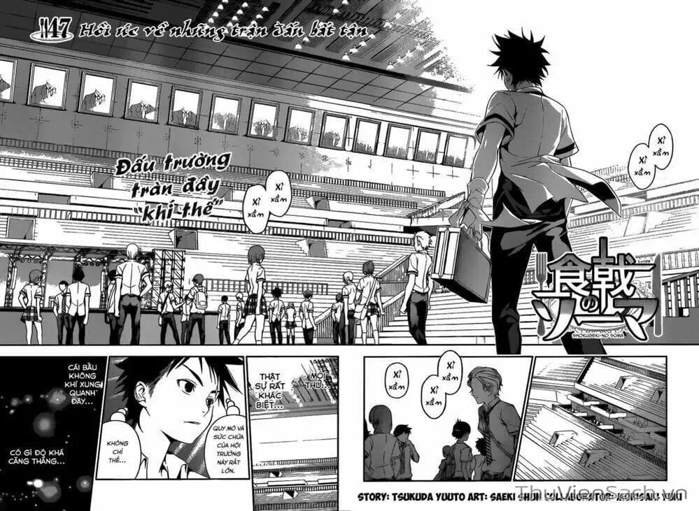 Truyện Tranh Vua Bếp Soma - Cuộc Chiến Ẩm Thực trang 7