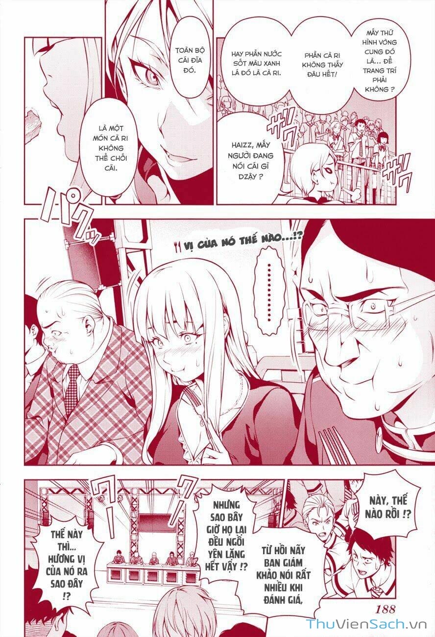 Truyện Tranh Vua Bếp Soma - Cuộc Chiến Ẩm Thực trang 7