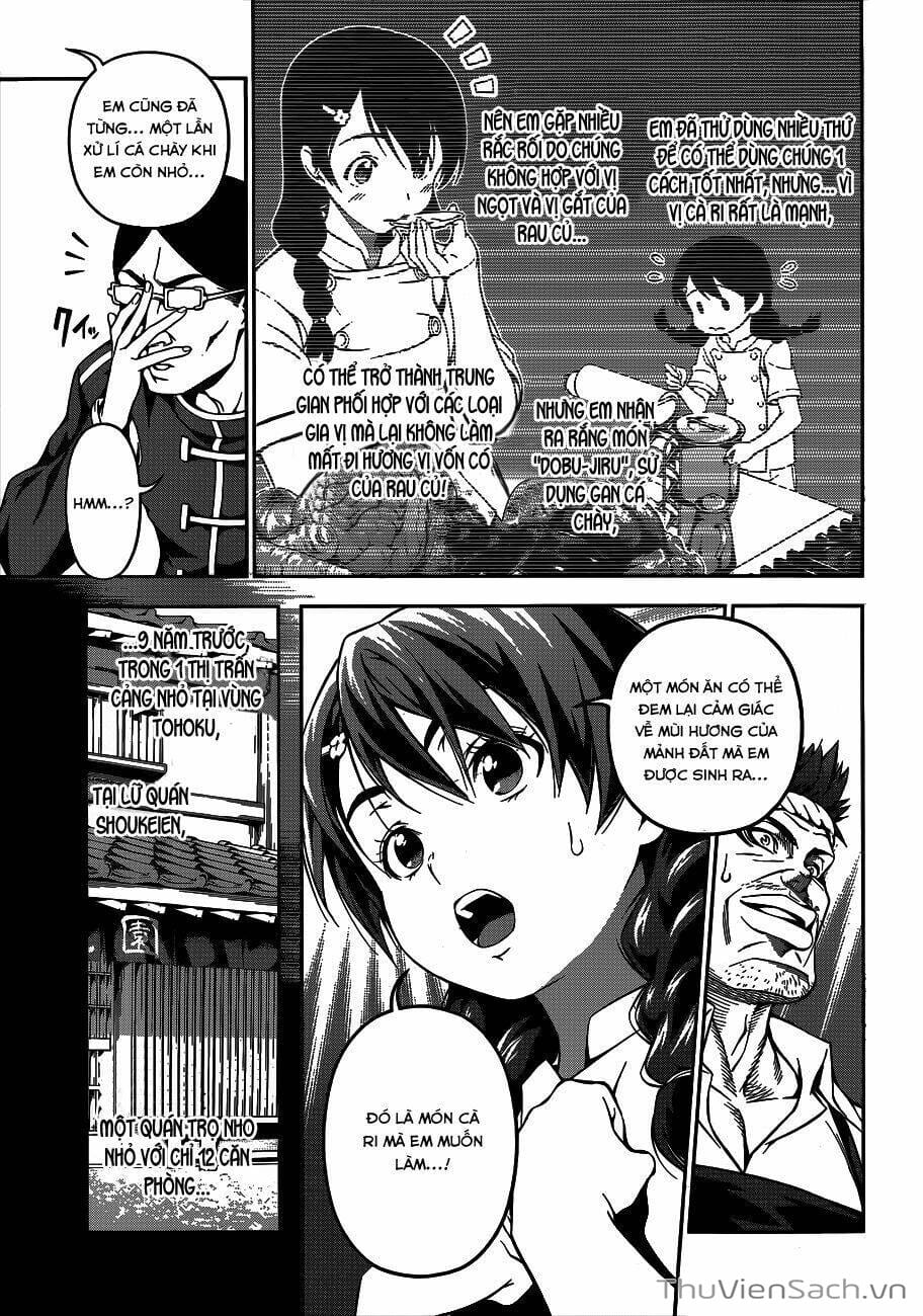 Truyện Tranh Vua Bếp Soma - Cuộc Chiến Ẩm Thực trang 7