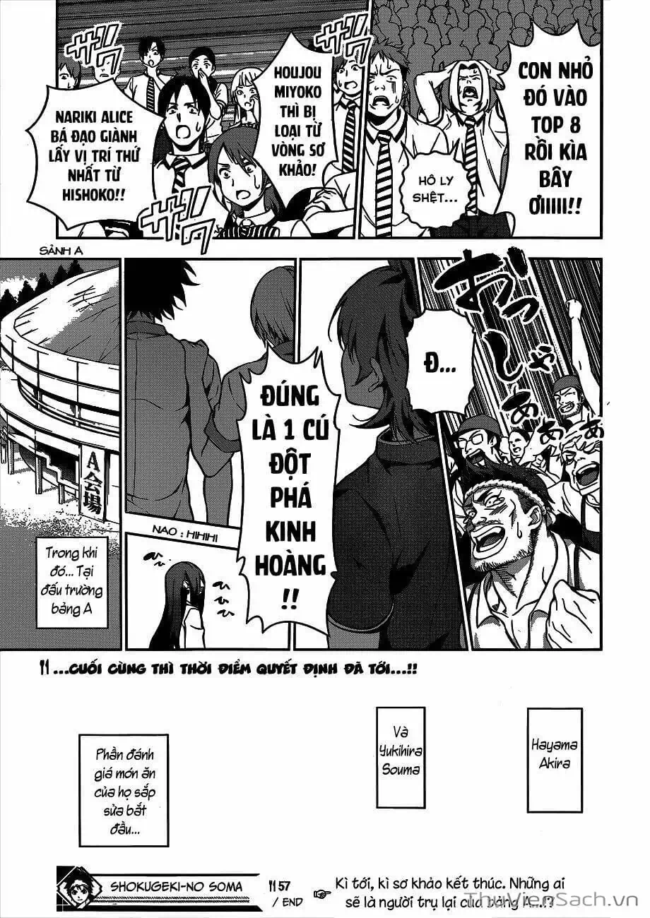 Truyện Tranh Vua Bếp Soma - Cuộc Chiến Ẩm Thực trang 7