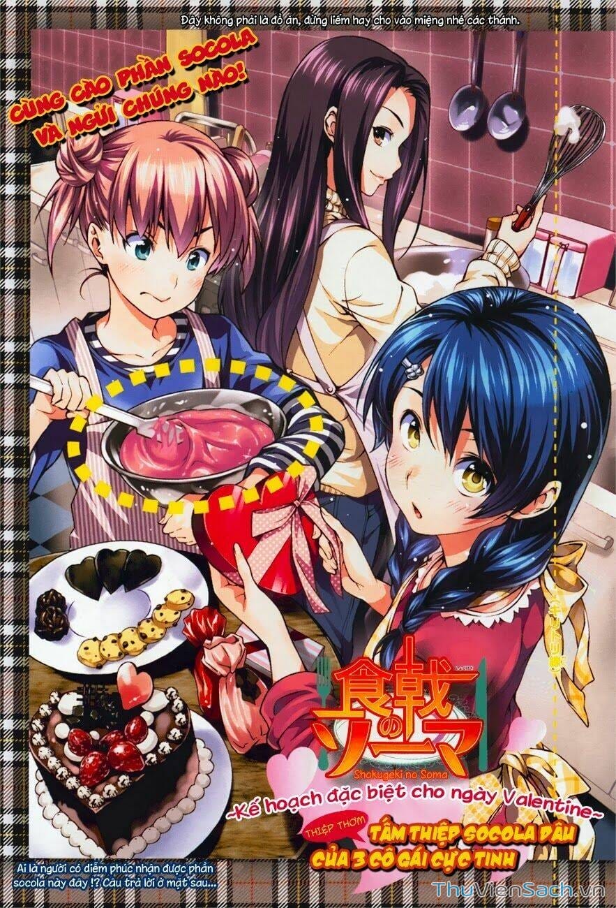 Truyện Tranh Vua Bếp Soma - Cuộc Chiến Ẩm Thực trang 7