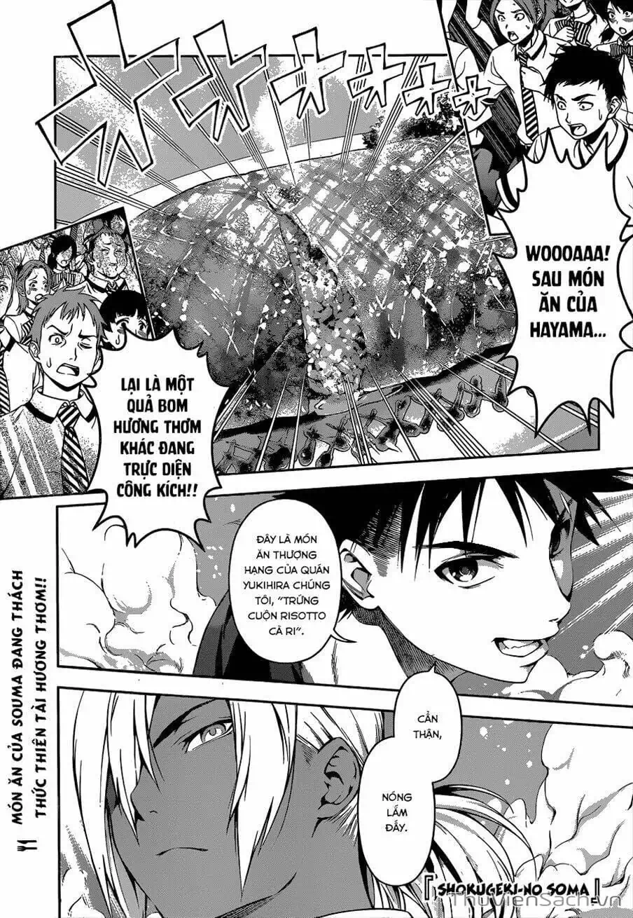 Truyện Tranh Vua Bếp Soma - Cuộc Chiến Ẩm Thực trang 7