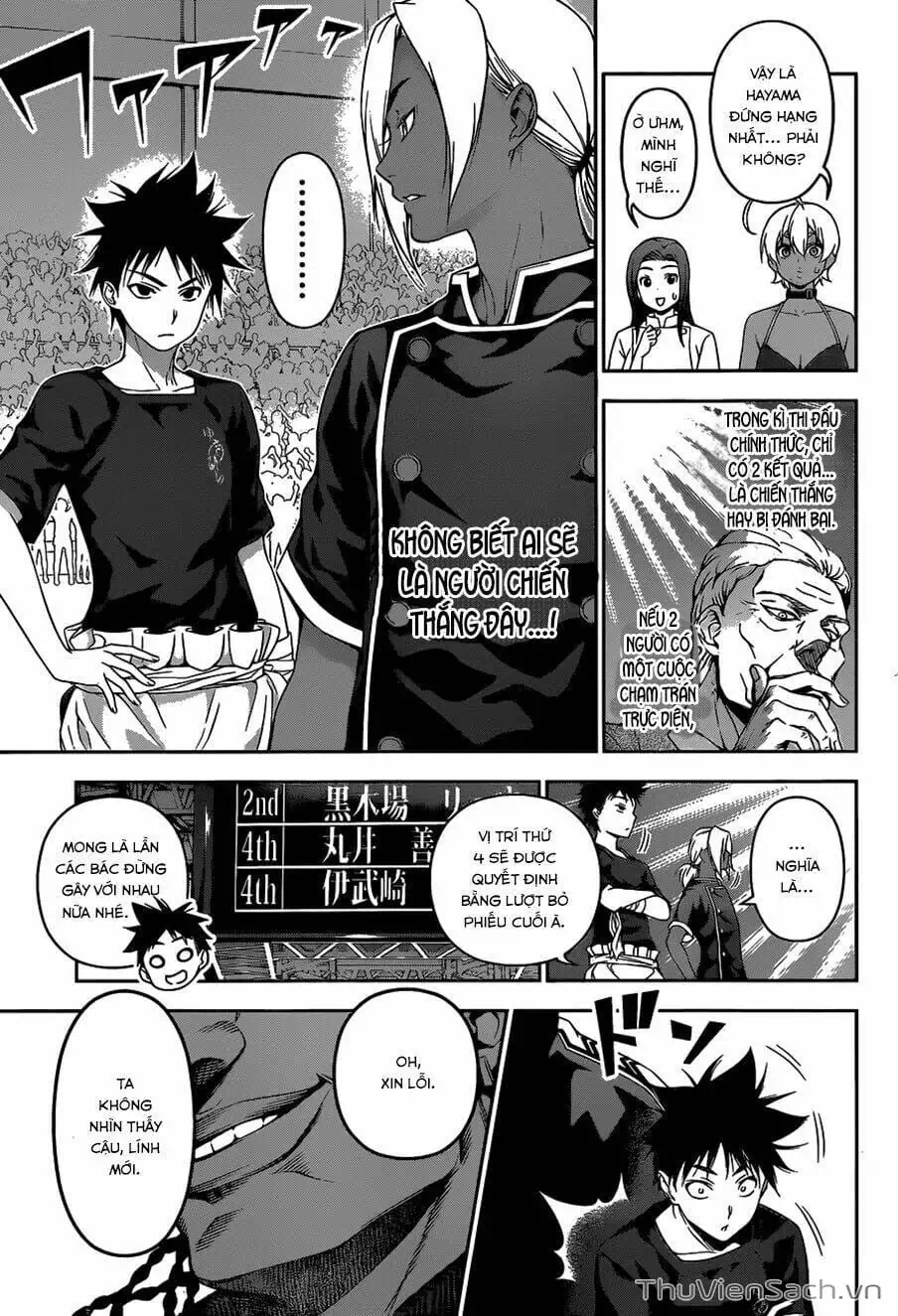 Truyện Tranh Vua Bếp Soma - Cuộc Chiến Ẩm Thực trang 7