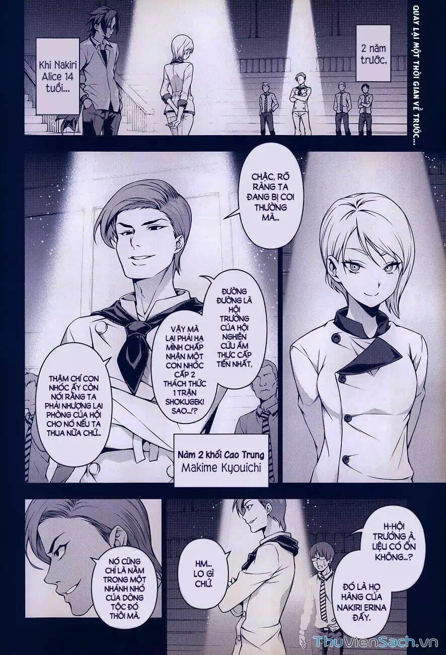 Truyện Tranh Vua Bếp Soma - Cuộc Chiến Ẩm Thực trang 7