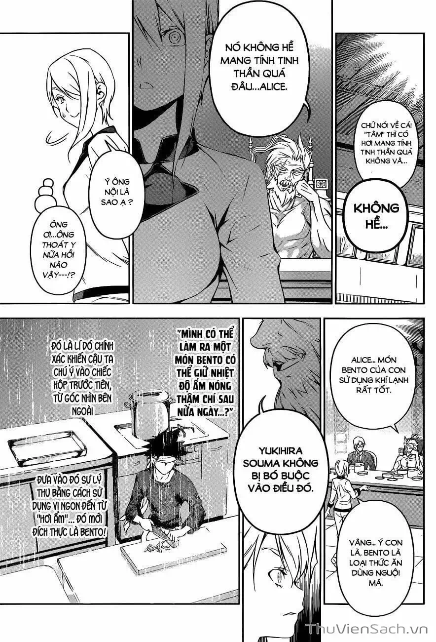 Truyện Tranh Vua Bếp Soma - Cuộc Chiến Ẩm Thực trang 7