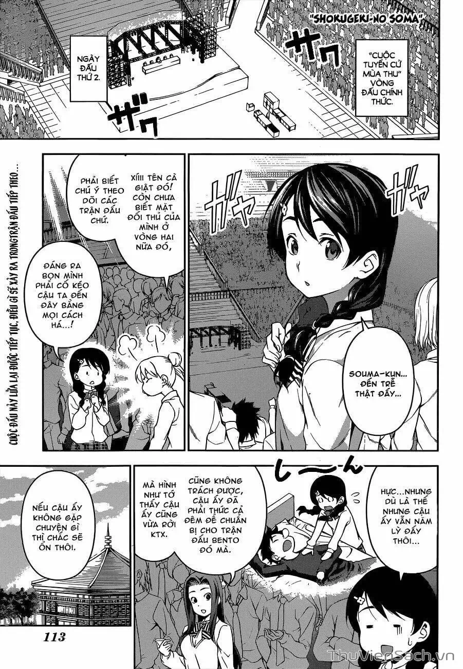 Truyện Tranh Vua Bếp Soma - Cuộc Chiến Ẩm Thực trang 7