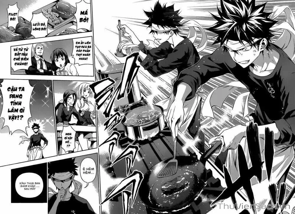 Truyện Tranh Vua Bếp Soma - Cuộc Chiến Ẩm Thực trang 7