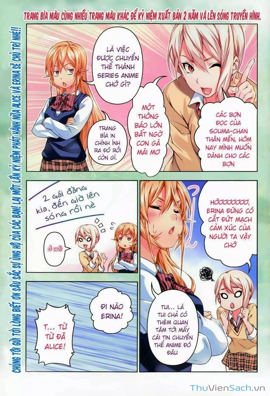 Truyện Tranh Vua Bếp Soma - Cuộc Chiến Ẩm Thực trang 7