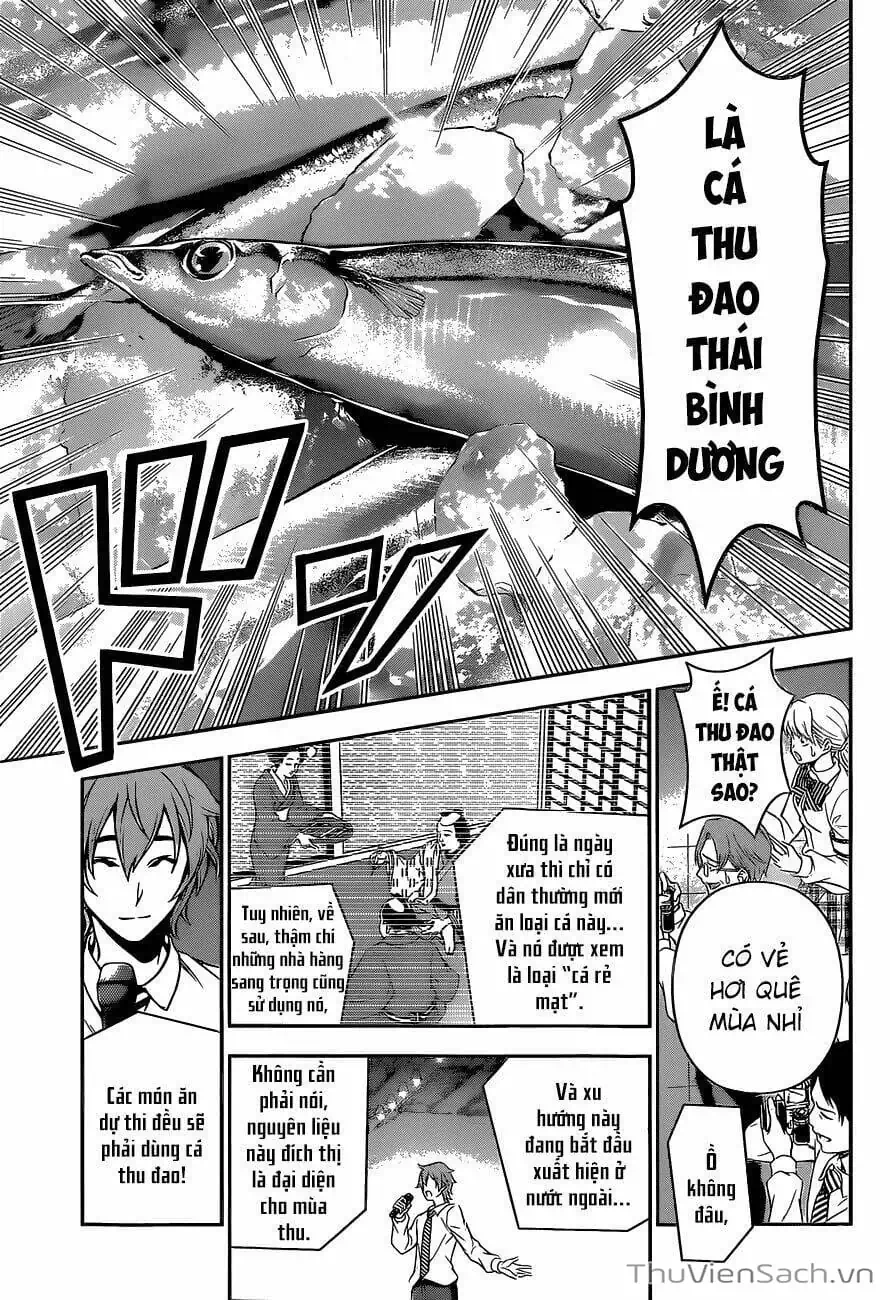 Truyện Tranh Vua Bếp Soma - Cuộc Chiến Ẩm Thực trang 7