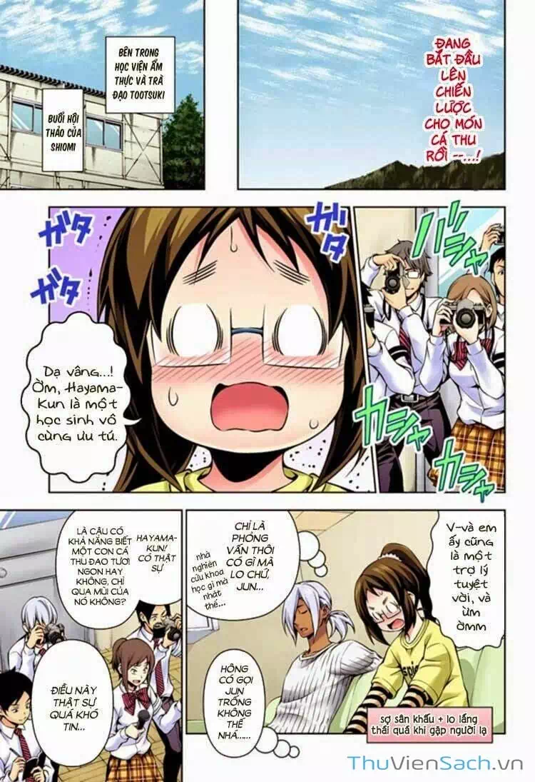 Truyện Tranh Vua Bếp Soma - Cuộc Chiến Ẩm Thực trang 7