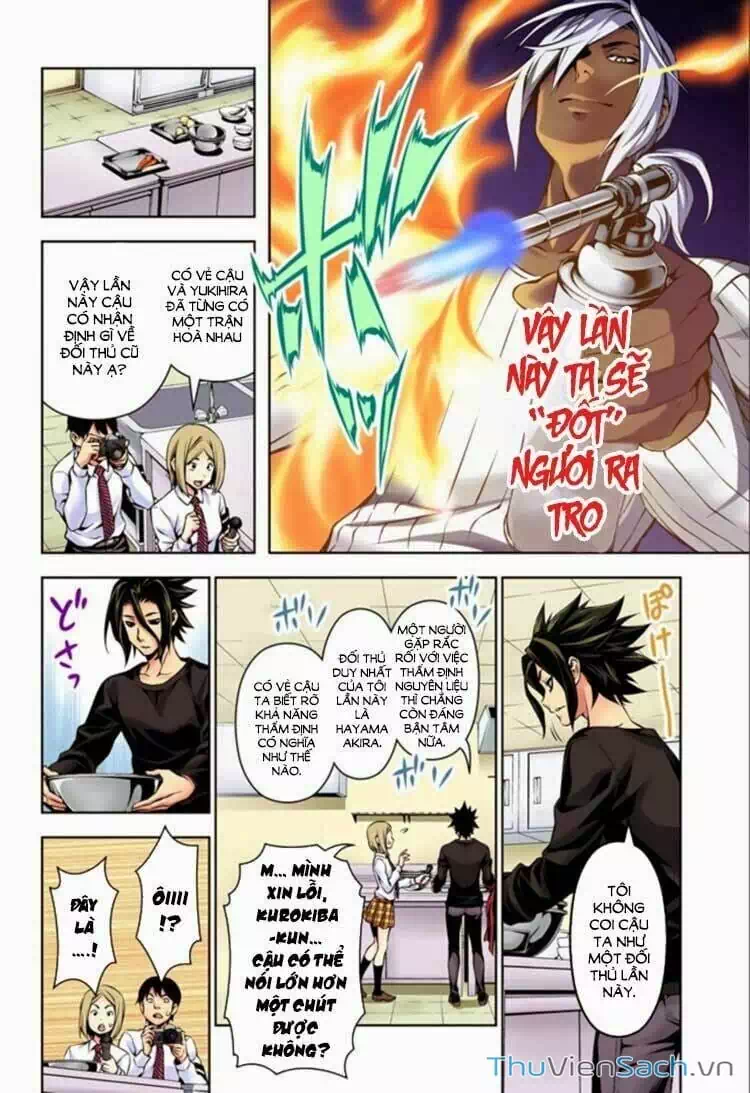 Truyện Tranh Vua Bếp Soma - Cuộc Chiến Ẩm Thực trang 7