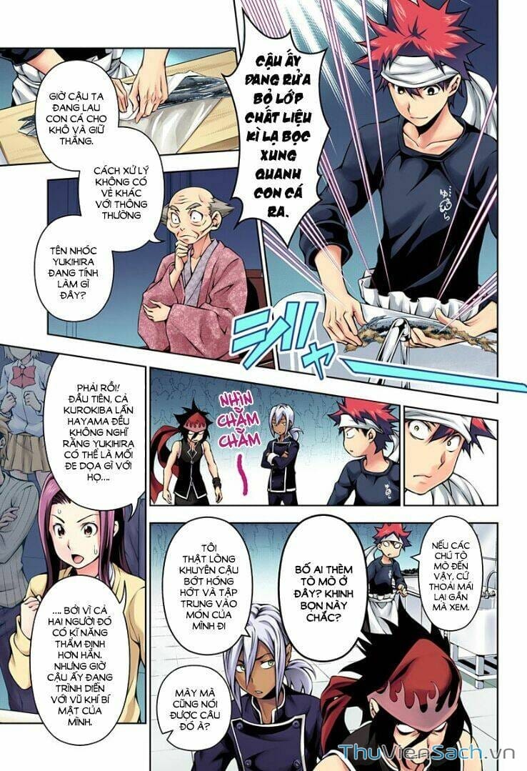 Truyện Tranh Vua Bếp Soma - Cuộc Chiến Ẩm Thực trang 7