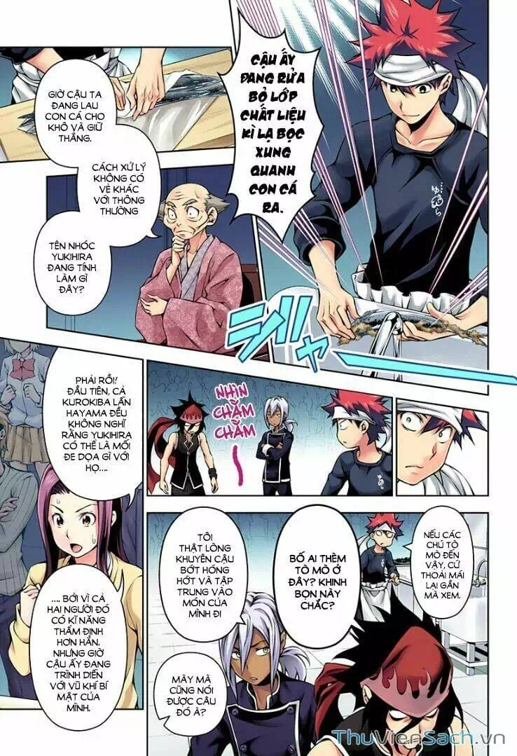 Truyện Tranh Vua Bếp Soma - Cuộc Chiến Ẩm Thực trang 7