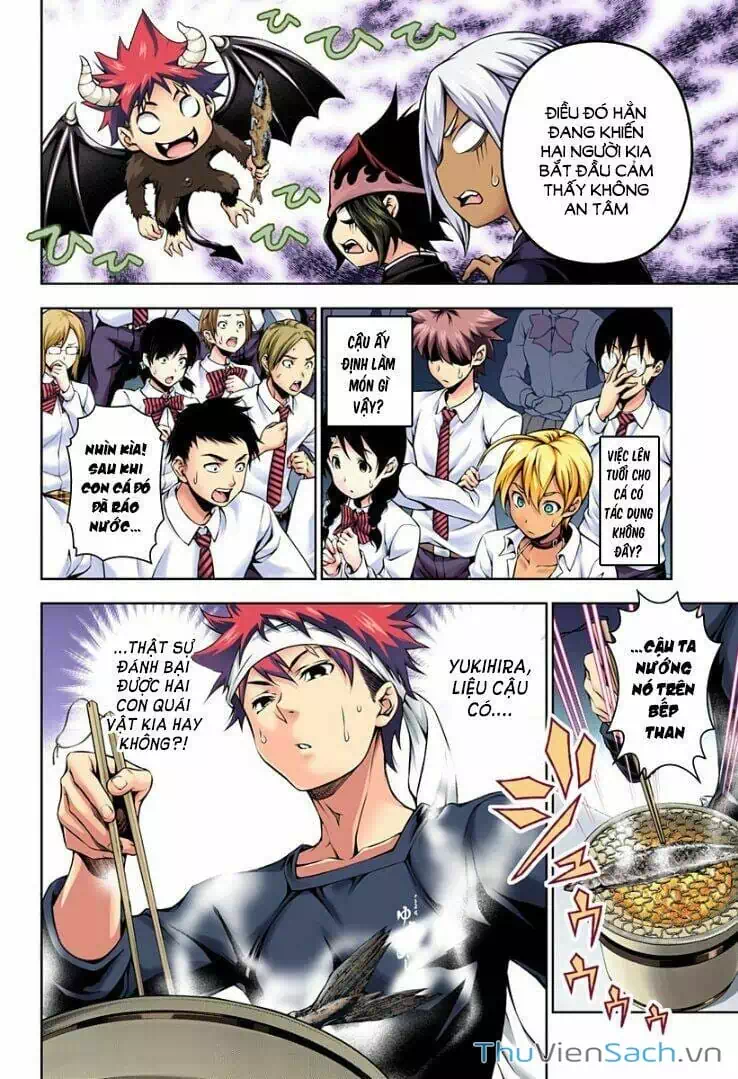 Truyện Tranh Vua Bếp Soma - Cuộc Chiến Ẩm Thực trang 7
