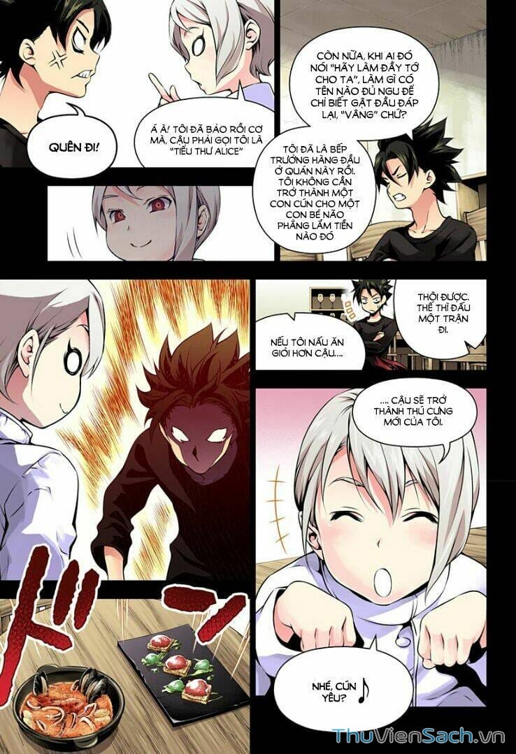 Truyện Tranh Vua Bếp Soma - Cuộc Chiến Ẩm Thực trang 7