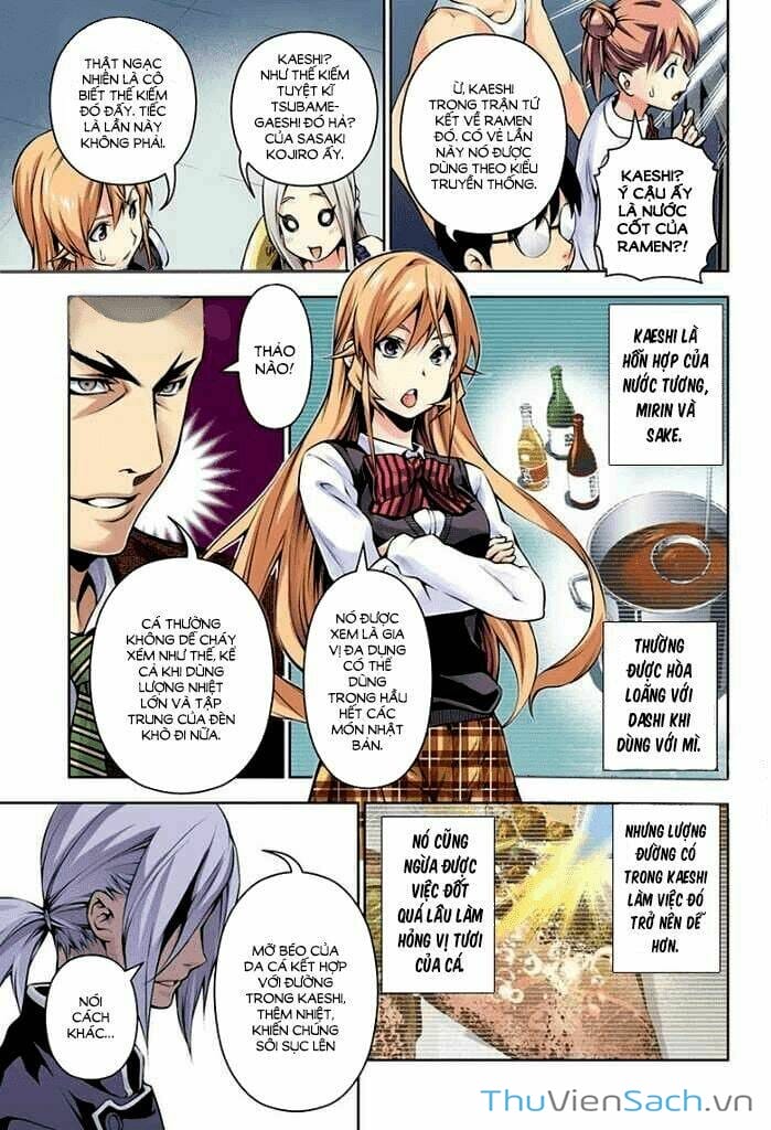 Truyện Tranh Vua Bếp Soma - Cuộc Chiến Ẩm Thực trang 7