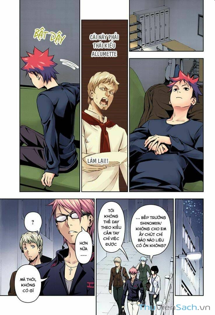 Truyện Tranh Vua Bếp Soma - Cuộc Chiến Ẩm Thực trang 7