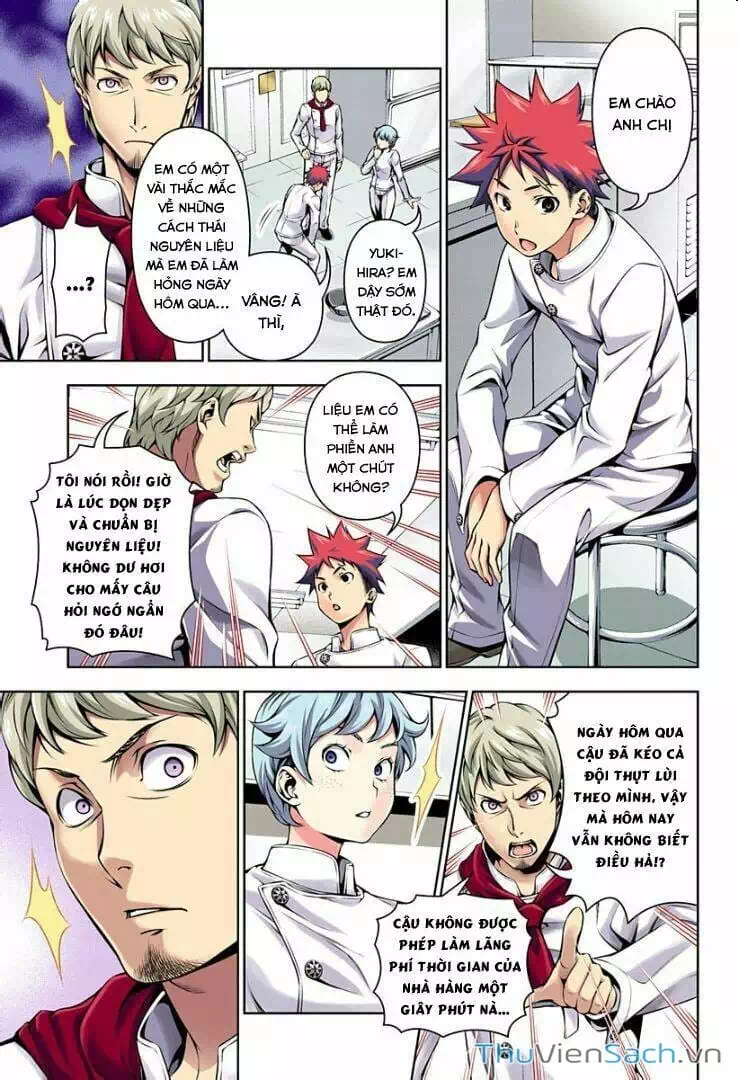 Truyện Tranh Vua Bếp Soma - Cuộc Chiến Ẩm Thực trang 7