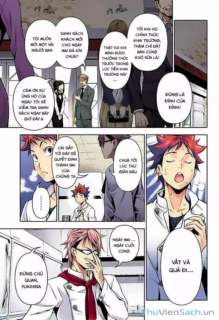 Truyện Tranh Vua Bếp Soma - Cuộc Chiến Ẩm Thực trang 7