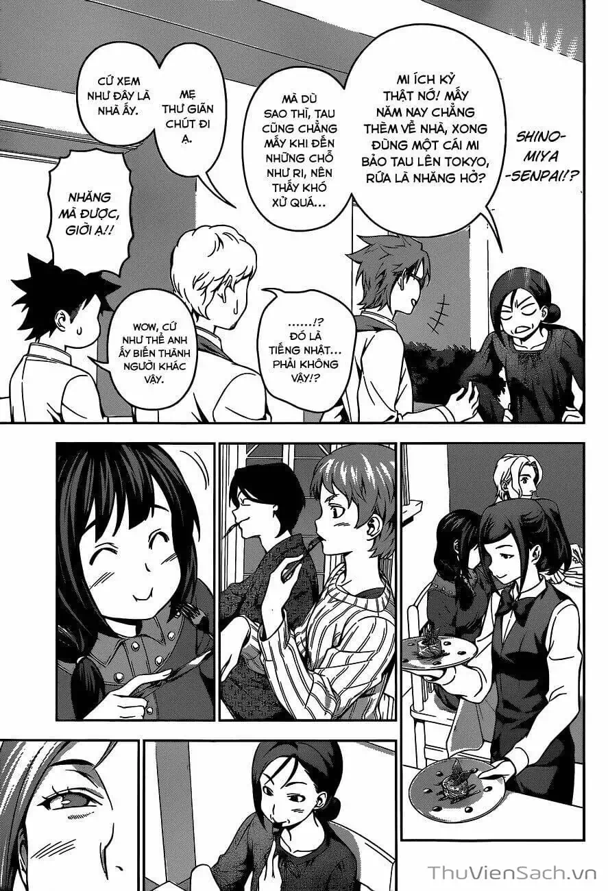 Truyện Tranh Vua Bếp Soma - Cuộc Chiến Ẩm Thực trang 7