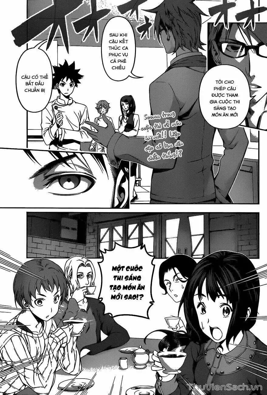 Truyện Tranh Vua Bếp Soma - Cuộc Chiến Ẩm Thực trang 7