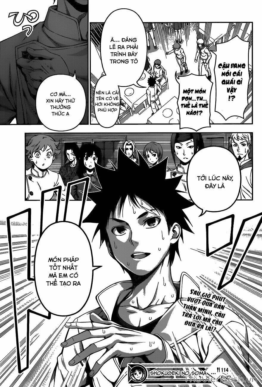 Truyện Tranh Vua Bếp Soma - Cuộc Chiến Ẩm Thực trang 7