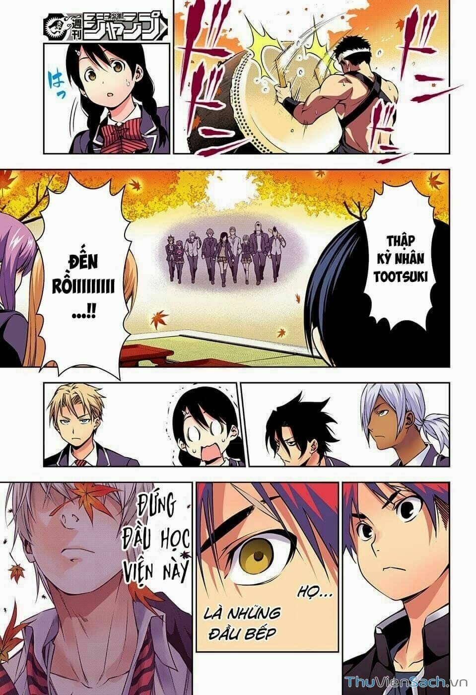 Truyện Tranh Vua Bếp Soma - Cuộc Chiến Ẩm Thực trang 7