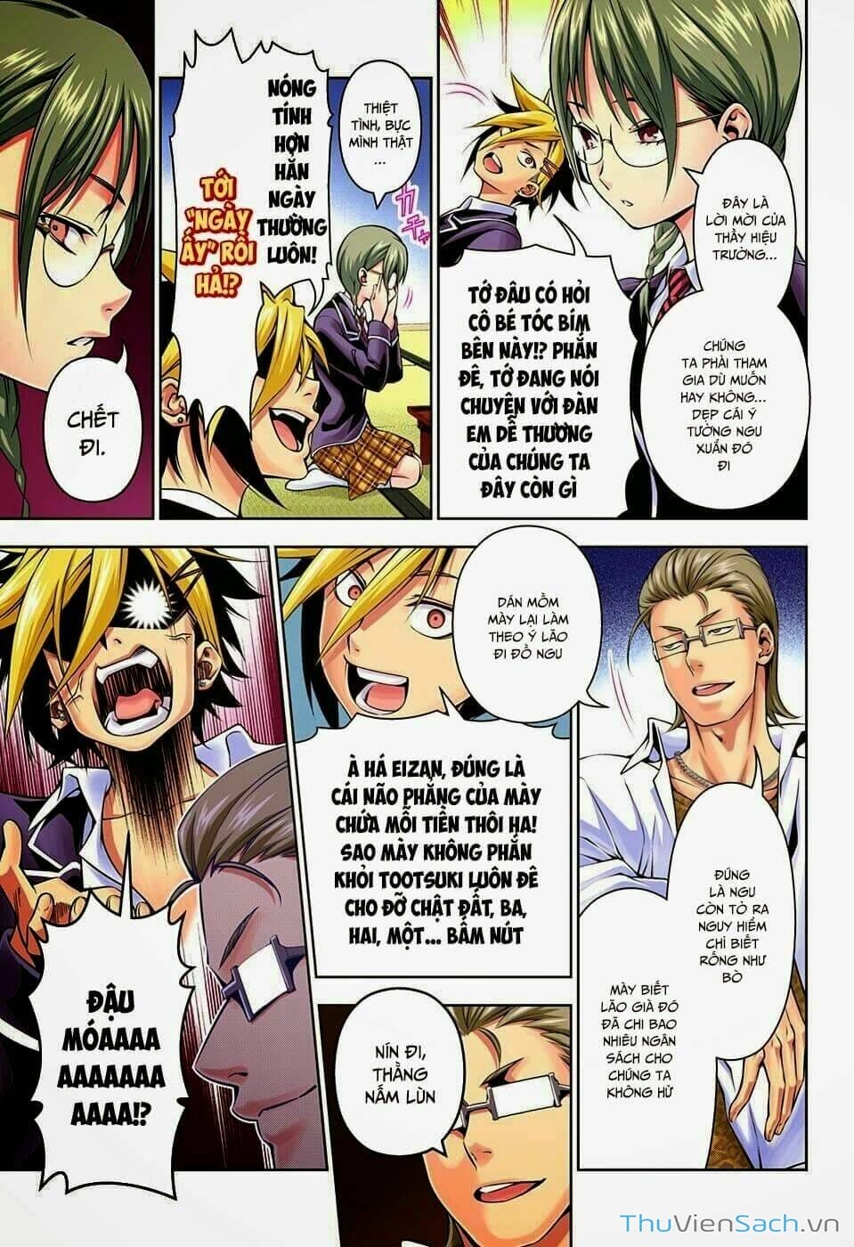 Truyện Tranh Vua Bếp Soma - Cuộc Chiến Ẩm Thực trang 7