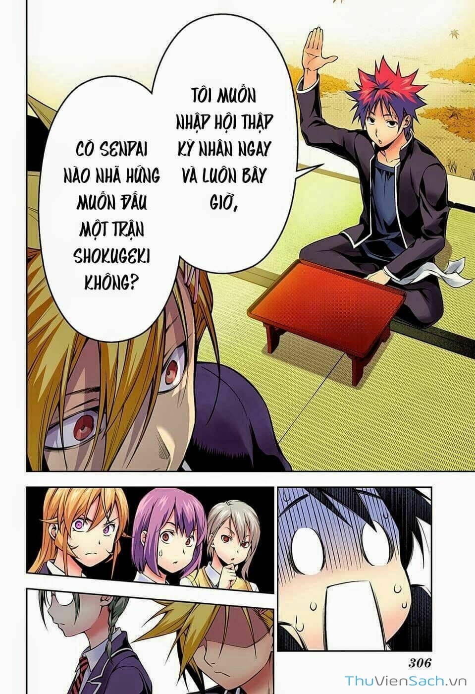 Truyện Tranh Vua Bếp Soma - Cuộc Chiến Ẩm Thực trang 7