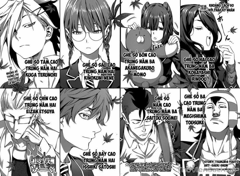 Truyện Tranh Vua Bếp Soma - Cuộc Chiến Ẩm Thực trang 7