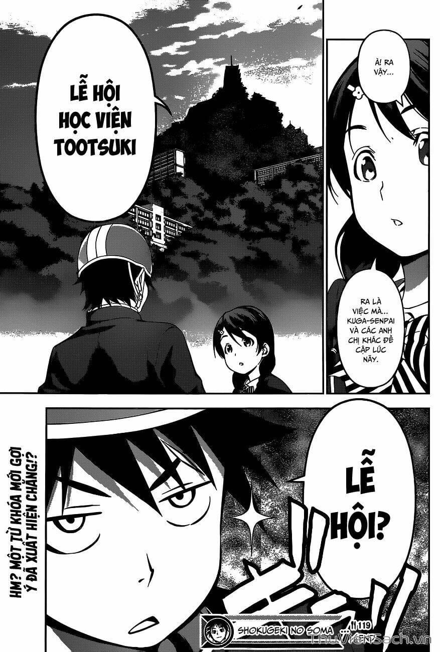 Truyện Tranh Vua Bếp Soma - Cuộc Chiến Ẩm Thực trang 7