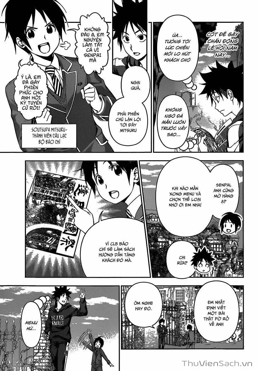 Truyện Tranh Vua Bếp Soma - Cuộc Chiến Ẩm Thực trang 7