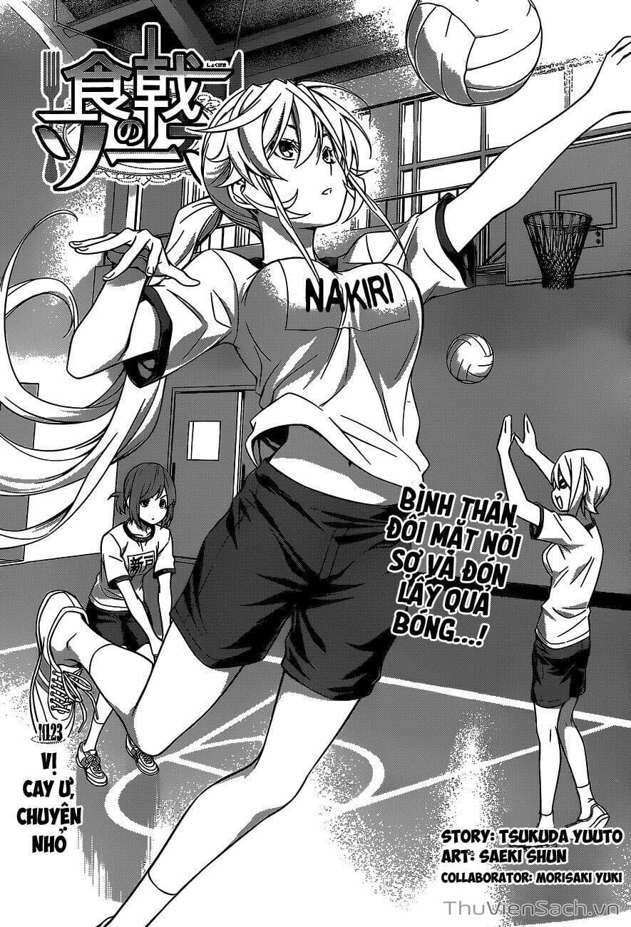 Truyện Tranh Vua Bếp Soma - Cuộc Chiến Ẩm Thực trang 7