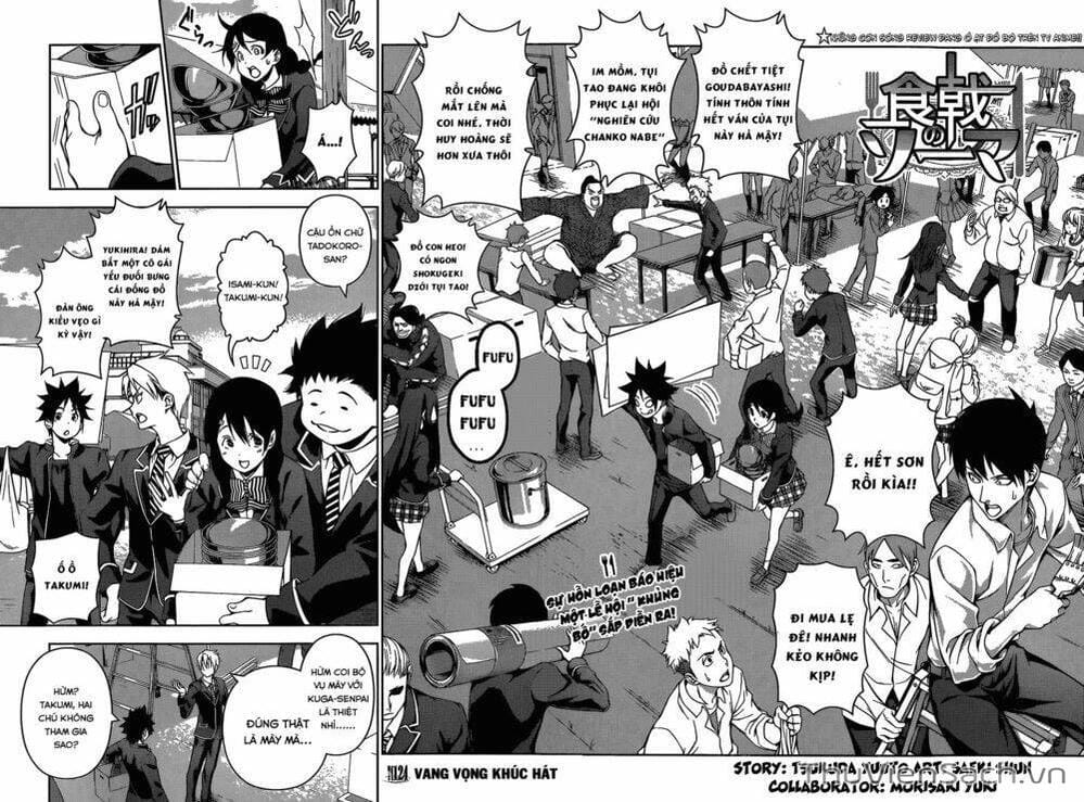 Truyện Tranh Vua Bếp Soma - Cuộc Chiến Ẩm Thực trang 7