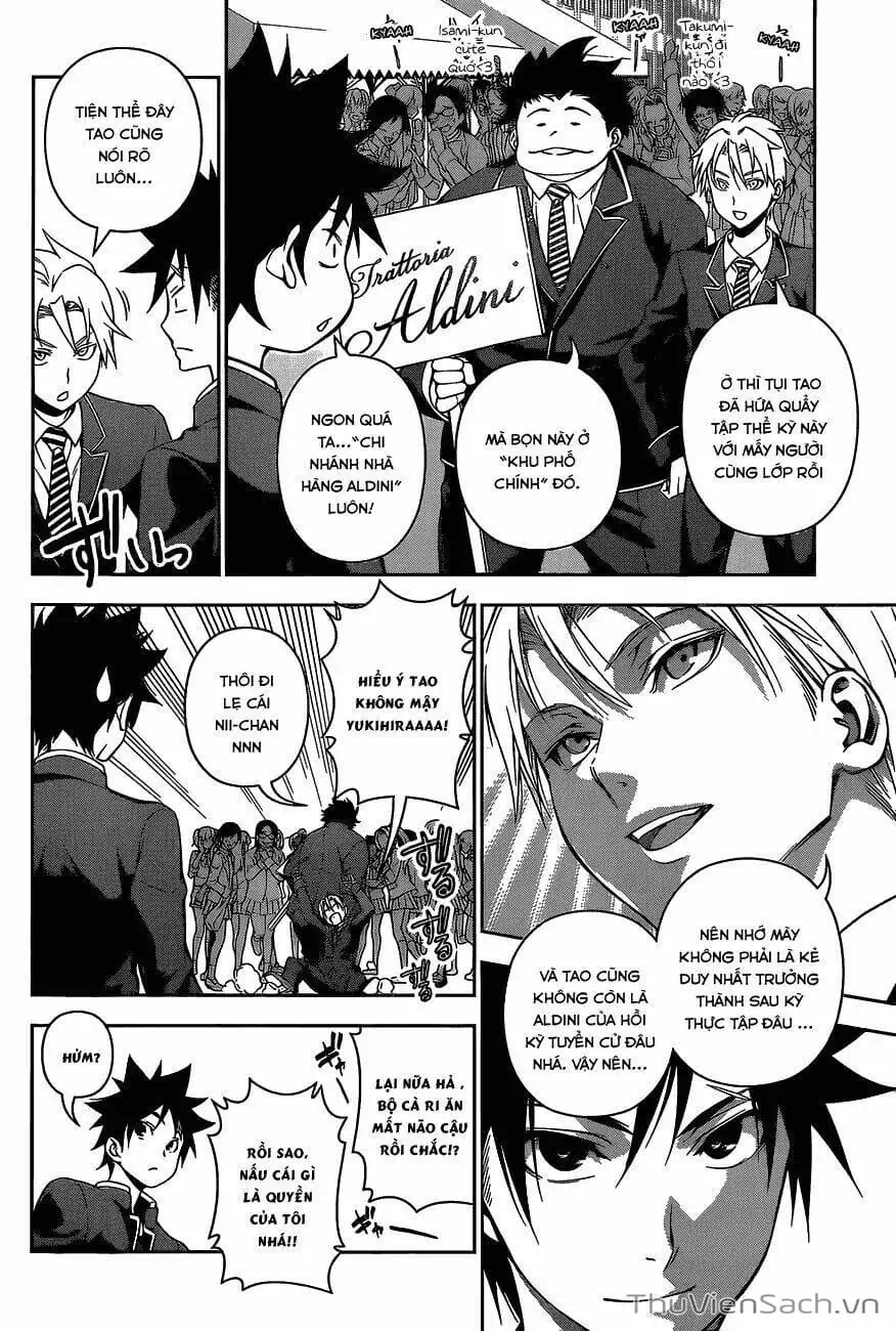 Truyện Tranh Vua Bếp Soma - Cuộc Chiến Ẩm Thực trang 7