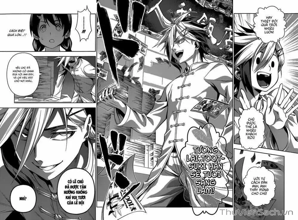 Truyện Tranh Vua Bếp Soma - Cuộc Chiến Ẩm Thực trang 7