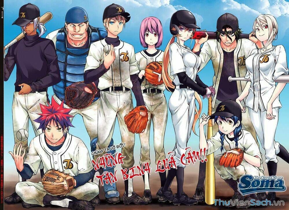 Truyện Tranh Vua Bếp Soma - Cuộc Chiến Ẩm Thực trang 7