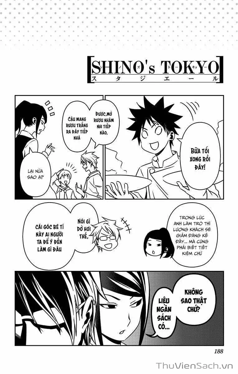 Truyện Tranh Vua Bếp Soma - Cuộc Chiến Ẩm Thực trang 7