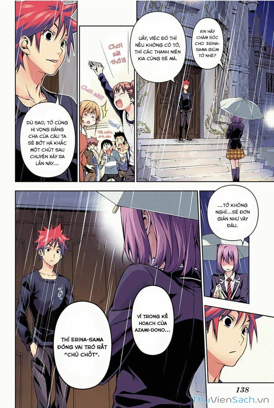 Truyện Tranh Vua Bếp Soma - Cuộc Chiến Ẩm Thực trang 7