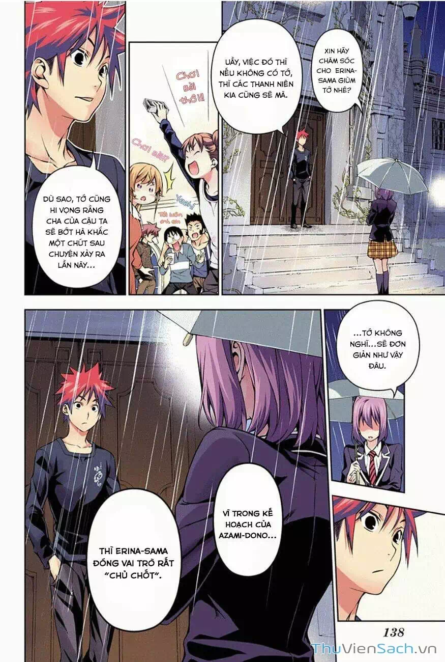 Truyện Tranh Vua Bếp Soma - Cuộc Chiến Ẩm Thực trang 7