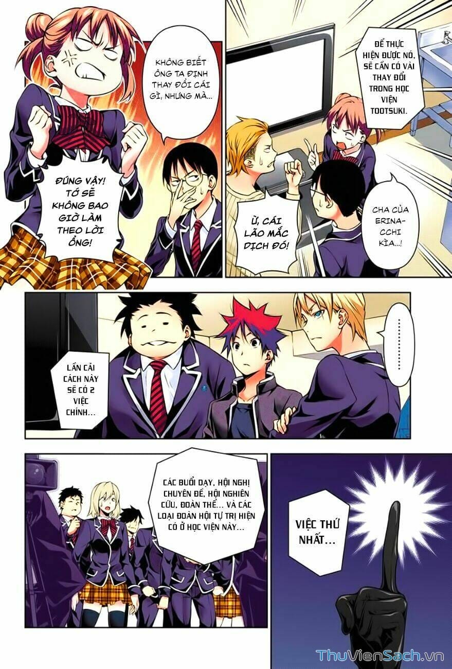 Truyện Tranh Vua Bếp Soma - Cuộc Chiến Ẩm Thực trang 7